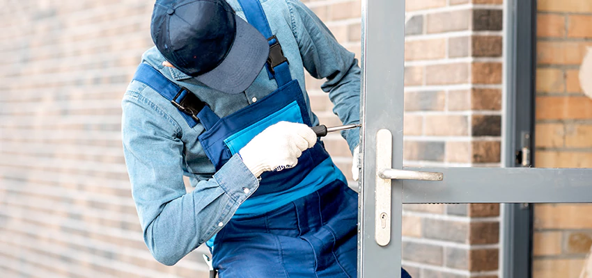 Pivot Storefront Door Locks Installation in Ojai, California
